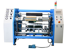 MULTIFUNCTION TWO-SHAFT TYPE SEMI-AUTOMATIC ALUMINUM FOIL & CLING FILM REWINDER